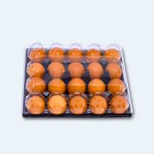  Embalagem para Ovos 1X20 Transparente